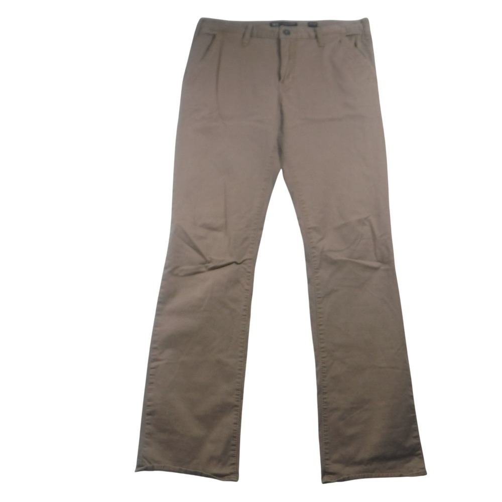 BKE Tyler Straight Leg Khaki Chino Pants Mens 34x36(34) Tan Cotton Blend Stretch